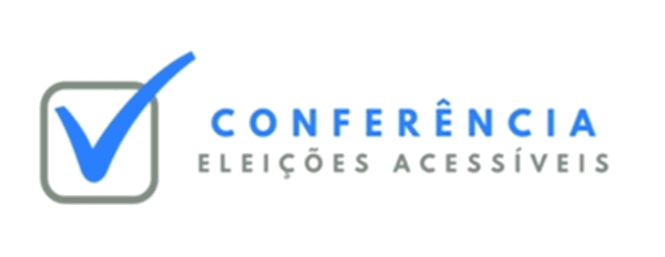 Logotipo  da Conferência Eleições Acessiveis