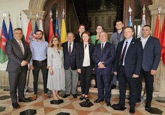 Membros da CNE em reunião com Vice-Presidente da Comissão Europeia para os Valores e Transparência